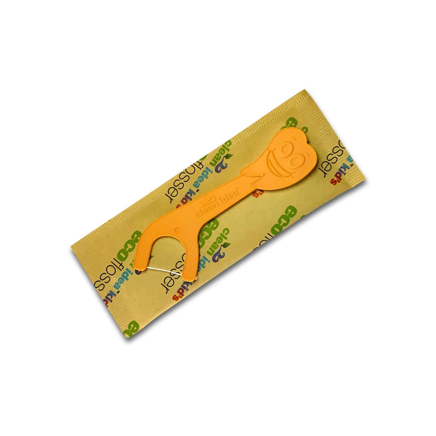 Clean Idea Kids Eco Flosser Individually Wrapped 150 pieces Plant Based Flossing Picks - Clean Idea